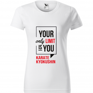 Koszulka damska "Your only limit is you"