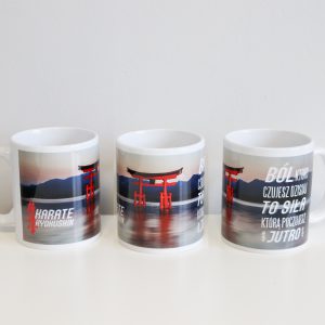 Kubek "Ból który czujesz dzisiaj, to siła którą poczujesz jutro"