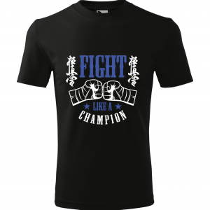 Koszulka męska "Fight like a champion"
