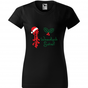 Koszulka damska świąteczna